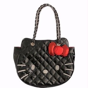 Hello Kitty Quilted Shoulder Bag